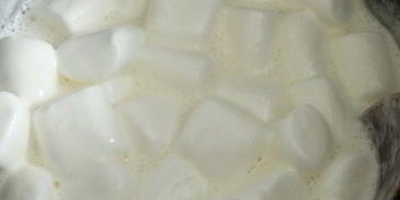 брауни с муссом из маршмеллоу