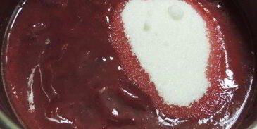 клюквенный торт-мусс с миндальным пралине праздничный