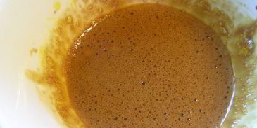 кофейный крем-мусс с белым шоколадом