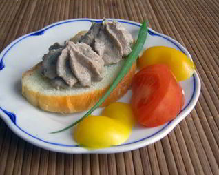 Мусс из куриной печени