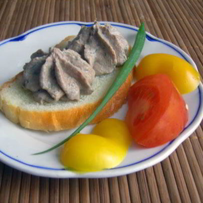 Мусс из куриной печени