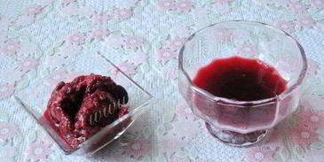 мусс из малины и ежевики