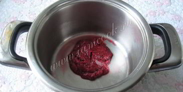 мусс из малины и ежевики