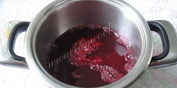 мусс из малины и ежевики