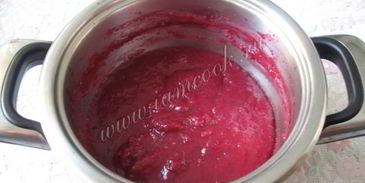 мусс из малины и ежевики