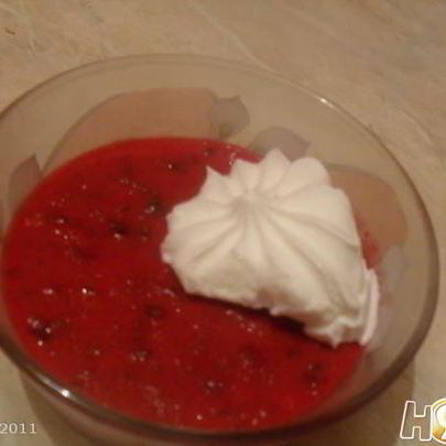 Мусс из свеклы с черносливом