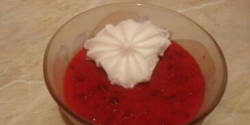 мусс из свеклы с черносливом