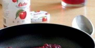 мусс из вишни