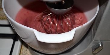 мусс с клубникой