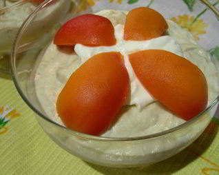 Нежный мусс из ревеня