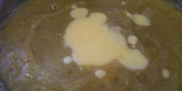 нежный мусс из ревеня