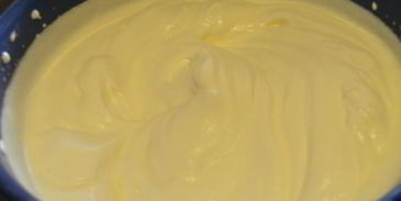 нежный мусс из ревеня