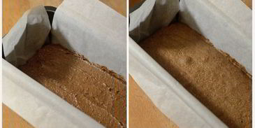 рождественское полено с шоколадным муссом и ягодами