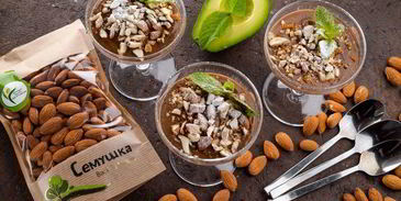 шоколадный мусс из авокадо