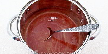 шоколадный мусс