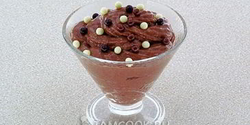 шоколадный мусс