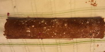 шоколадный рулет с муссом