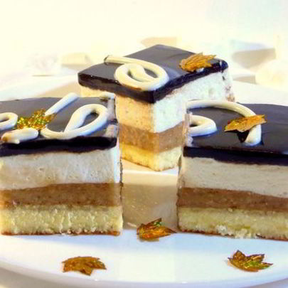 Сливочно-банановый торт-мусс