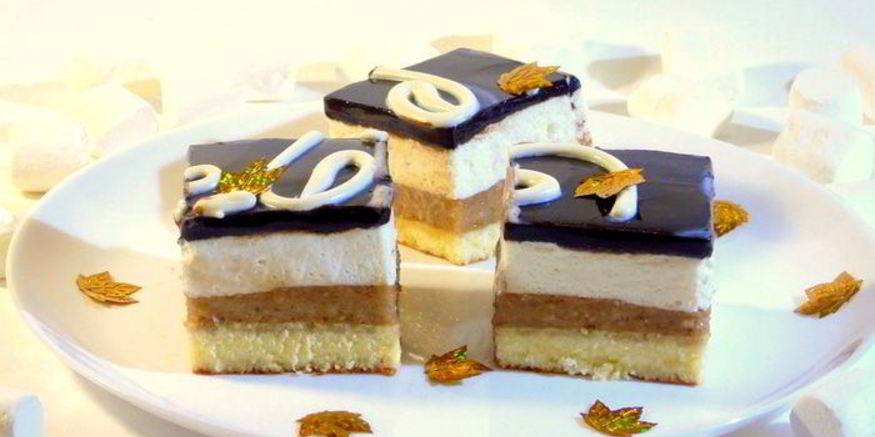 Рецепт сливочно-бананового торта-мусса