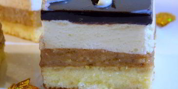 сливочно-банановый торт-мусс