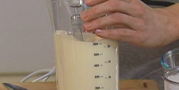 сливочный мусс с медом и шоколадом