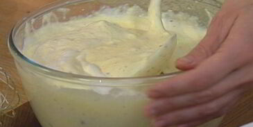 сливочный мусс с медом и шоколадом