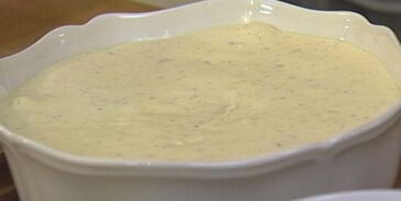 сливочный мусс с медом и шоколадом