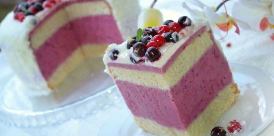 Рецепт торта-мусса смородиновое настроение