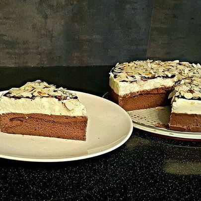 Торт-мусс Три шоколада