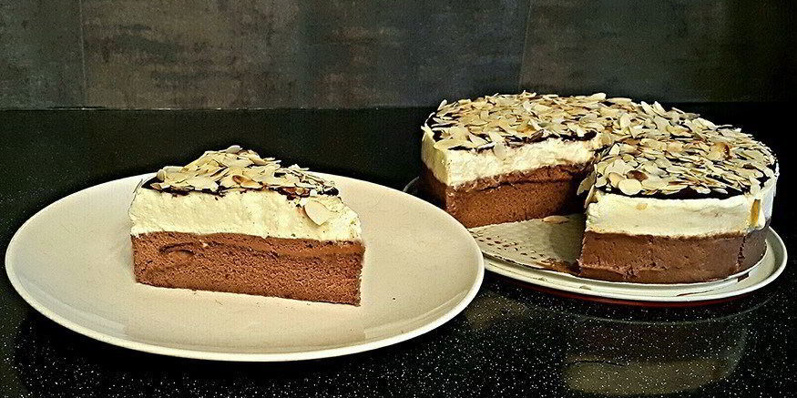 Рецепт торта-мусса три шоколада