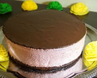 Торт-мусс Вишня в шоколаде