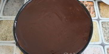 торт-мусс вишня в шоколаде