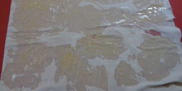 треска под муссом в тесте фило