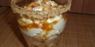 творожный мусс с грушей