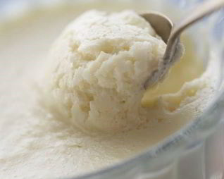 Воздушный мусс с белым шоколадом