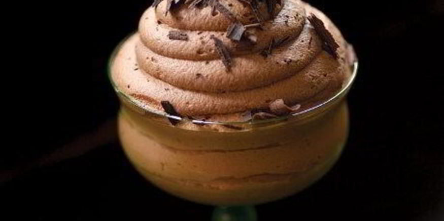 Рецепт воздушного шоколадного мусса с ванилью