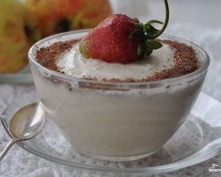 Яблочный мусс с манкой