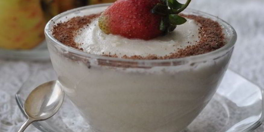 Рецепт яблочного мусса с манкой