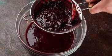 ягодный мусс с манной крупой