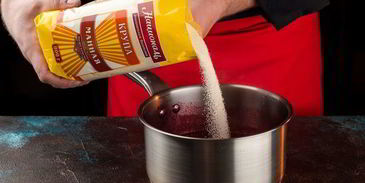 ягодный мусс с манной крупой