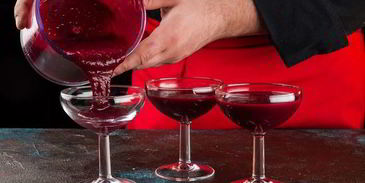 ягодный мусс с манной крупой