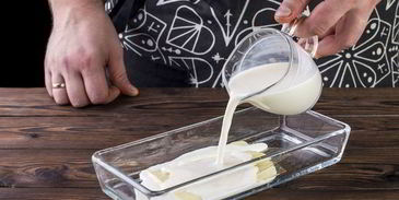 панна котта с фруктовым желе