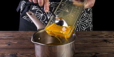 панна котта с фруктовым желе