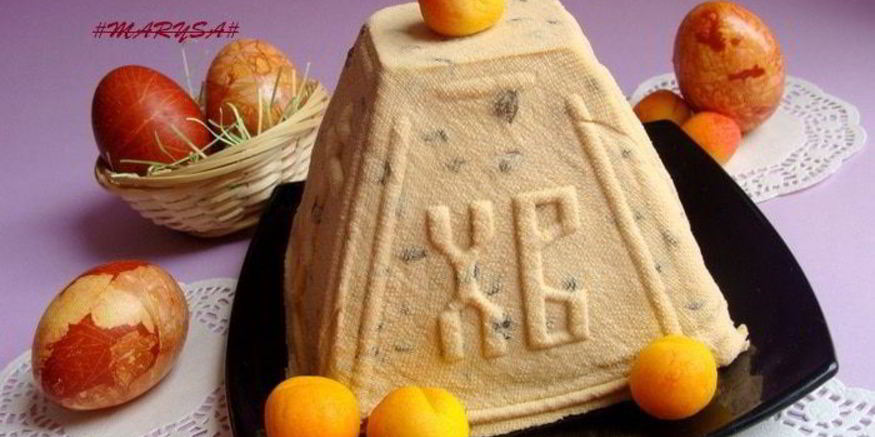 Рецепт карамельной пасхи