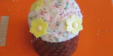 кулич на французском тесте