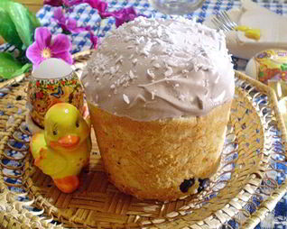 Кулич на сливках