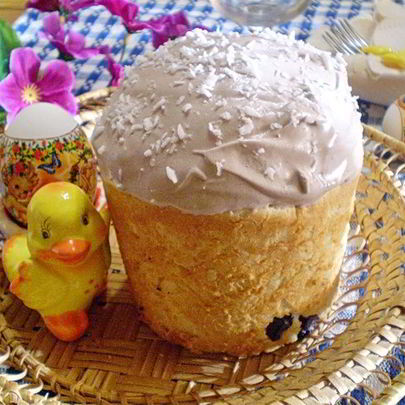 Кулич на сливках