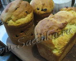 Кулич пышный