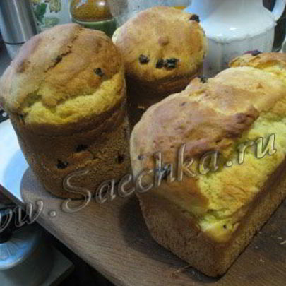 Кулич пышный