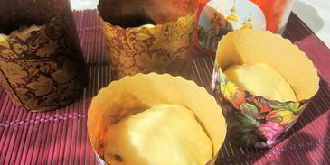 кулич с ромом и изюмом